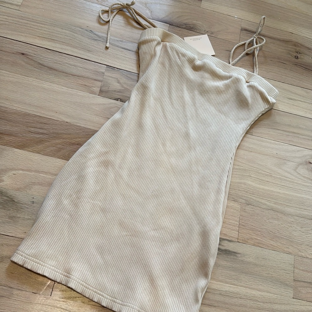 Superdown ribbed tank dress